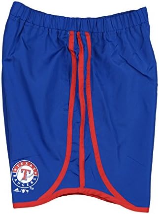 Къси панталони adidas Texas Rangers MLB Big Girls Lightweight Charger, Сини (Големи (14))