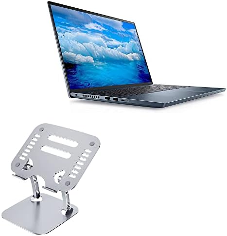 Поставяне и монтиране на BoxWave, съвместима с Dell Inspiron 16 Plus (7610) (поставяне и монтиране на BoxWave) - Поставка за лаптоп Executive VersaView, Ергономична Регулируема метална поставка