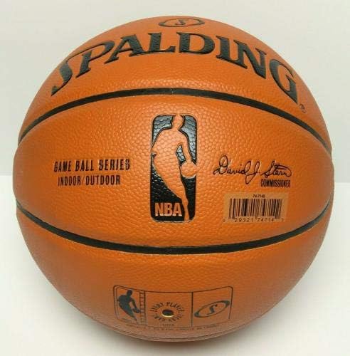 Блейк Грифин е подписал Баскетбольную реплика игри Сполдинга Избор на драфте 09 Панини - Баскетболни топки с автографи