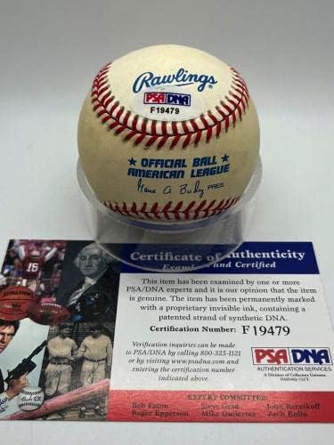 Мо Вон Ред Сокс Метс Подписа Автограф Официален Представител на OMLB Baseball PSA DNA * 79 - Бейзболни топки С автографи
