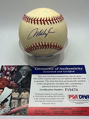 Мо Вон Ред Сокс Метс Подписа Автограф Официален представител на OMLB Baseball PSA DNA * 74 - Бейзболни топки с автографи