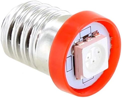 Мини лампа COB - Червена - E10 3VDC 0,18 W
