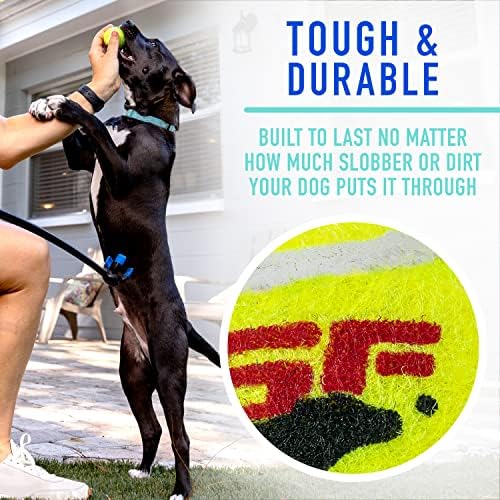 Franklin Пет Supply Пусковое устройство за тенис топки за кучета - Кучешки топка + Устройство за избор на топки за тенис - Идеална играчка за Малки и големи Кучета