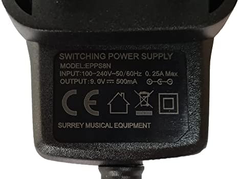 Смяна на източника на храна за Blackstar LT Drive Effects Pedal Adapter UK 9V Адаптер Педали Ефекти