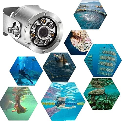 Barlus HD 1080P 60 КАДЪРА в секунда Подводна IP Водоустойчива Камера IP68 От Водоустойчива Неръждаема Стомана 316L с 32-футовым Кабел