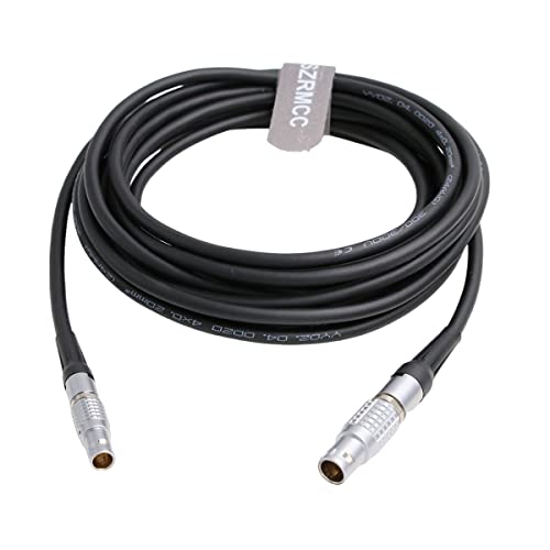 Удължен жилен кабел за управление SZRMCC за DJI Ronin с привязной дръжка за управление от 6 контакти до 6-номера за контакт порто разширяване на връзките за DJI Ronin RS2 (30 см, директен 6 контакти-Straight 6 Pin)