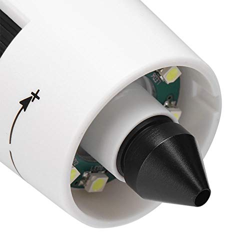 Микроскоп 1000X HD 1080P 4.3-инчов Дисплей с 8 светодиода, Цифрова Печатна Лупа за Оценка на Бижута