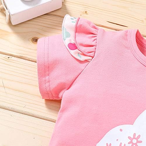 Ikevan Дрехи за новородени, комплект за новородени момичета с името (розово, 12-18 месеца)