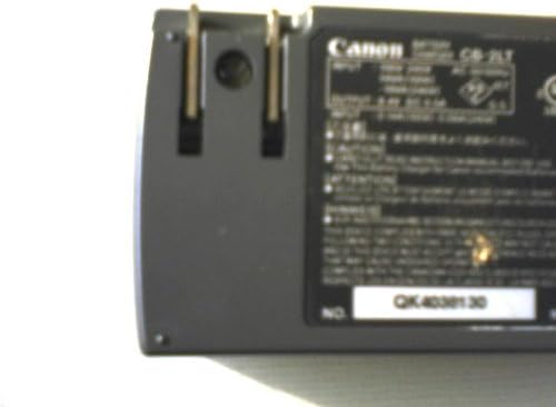 Canon Inc. Зарядно устройство Canon Модел cb-2lt № Qk4038130 Адаптер за зарядно устройство за електрически контакт (вход: 100-240 v променлив ток, 50/60 Hz 14ва (100)-19ва (240 v) Изход: 8,4 постоянен ток 0,5 а (вход: