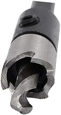 X-DREE 26 mm Диаметър на рязане Дължина 73 мм Треугольное бормашина за пробиване на отвори Спиральное тренировка За рязане на желязо Околовръстен трион (Диаметър на корта 26 мм Диаметър 73 мм за Vástago Trenzado Broca