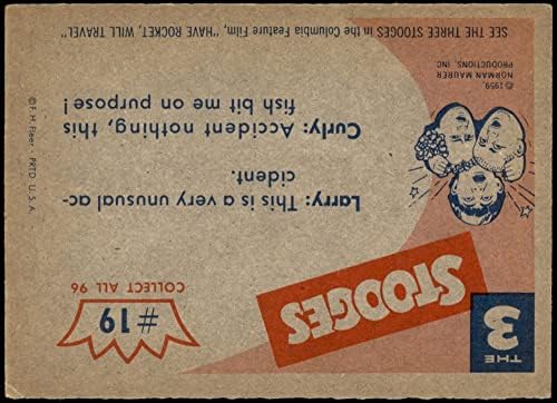 1959 Fleer Three Stooges # 19 Хей, Момчета, изглежда имам (карта) EX / MT