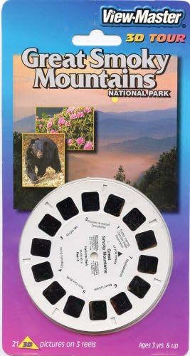 Национален парк Грейт Смоуки Маунтинс - Класически ViewMaster - Комплект от 3 ролки