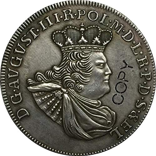 1763 Полиране на Монети Копие 33 мм Копие Украса за Събиране на Подаръци