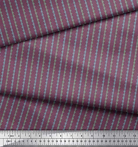 Памучен поплиновая плат Soimoi, триъгълен риза, набивная плат с ширина 1 ярд 42 инча