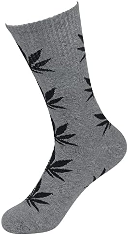 Спортни Чорапи High Crew за Мъже И Жени от Листата на плевелите марихуана хлопчатобумажный Чорап