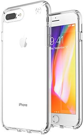 Продукти Speck Президио Остават прозрачен Калъф за iPhone 8 Plus / iPhone 7 Plus / iPhone Plus 6S, Прозрачен, iPhone 8+/7+/ 6S+/6+ (119400-5085)