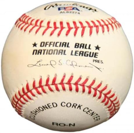 Bad Selig Подписа OML Baseball С Автограф Комисар MLB PSA /DNA AL82274 - Бейзболни топки с автографи
