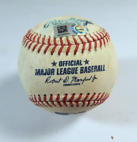 2020 Лос Анджелис Доджърс Към Скалистите Планини, Използван В Играта на Бейзбол Чи Гонзалес Брашно Бетс - Използваните Бейзболни топки