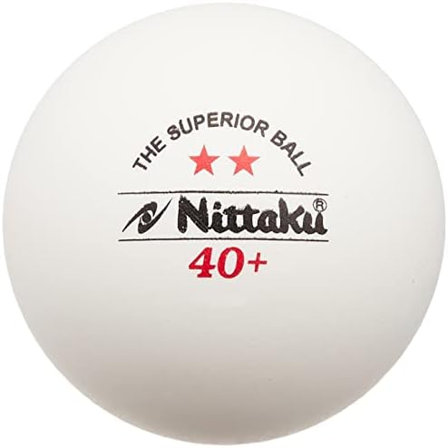 Тренировъчен топката Nittaku NB-1320, Пластмасов, 2 Звезди (опаковка от 3 броя), за самоподготовки, Тенис на маса