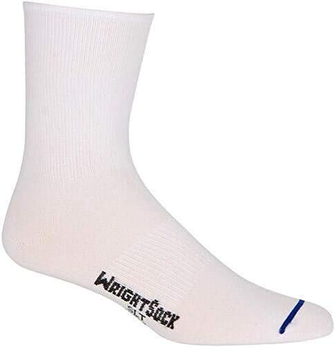 Ултра-тънки чорапи за екипажа Wrightsock Унисекс | Гарантирано Без блистеров | За жени и Мъже | Спорт и Пътуване | Екологично Чисти