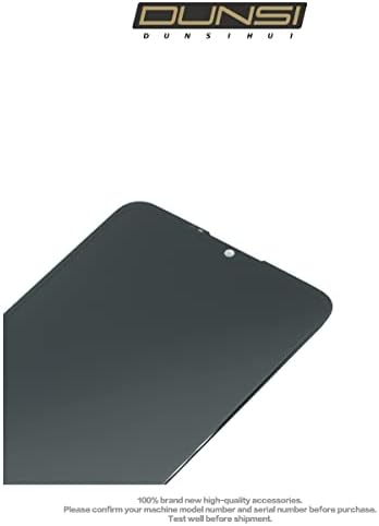 Подмяна на екрана DUNSIHUI за L-G V60 ThinQ V605N в Събирането на LCD дисплей със Сензорен екран Цифровизира la Pantalla с Рамка в Черен Цвят