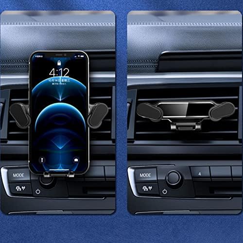 Закопчалка за телефон Kumprohu Car Vent - Прибиращ се поставка за телефон за отдушник автомобили, автомобилни Аксесоари, 360-градусова кука-скоба, Сверхстабильная Автоматично заключване за телефони 4,7-6,8 инча