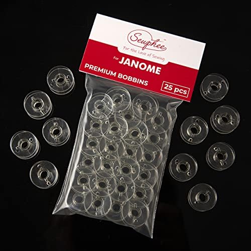 Шпульки Sewphee за шевни машини JANOME - Клас от 15 - Подходящи за шевни машини Janome, Brother, Elna и други качествени (102261103) 12 бр.