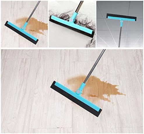 Въже за миене на пода RENSLAT Магията с регулираща се на 180 градуса Дълга дръжка, предназначена за Миене и Сушене Плиточных Стъклени Мраморни и дървени повърхности