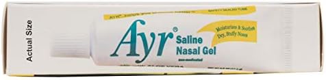 Физиологичен гел за нос Ayr с успокояващо алое, туба с 0,5 унции (1 опаковка)